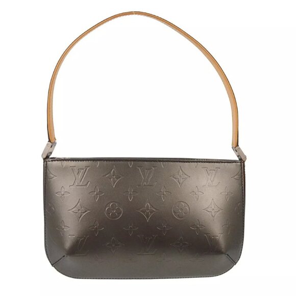 Louis Vuitton Black Monogram Mat Fowler Handbag - Picture 1 of 9